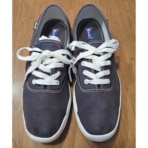 Keds Size 8‎ Women's Canvas Sneakers Casual Lace Up Shoes Navy Blue
